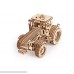 Wood Trick 3D Mechanical Model Tractor Wooden Puzzle Assembly Constructor Brain Teaser Best DIY Toy IQ Game for Teens and Adults B07CWQDN7W